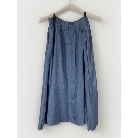 Skirt Women 2XL Jeans Color Lightweight - Picture 1 of 9